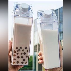 Clear Milk Bottles- 500ML- Set of 2